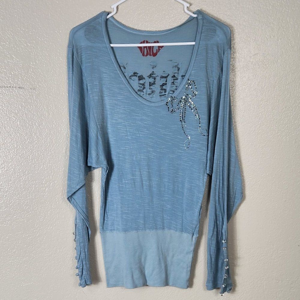 Chick Shirt Vintage Y2k Size XS Chick by Nicky Hilton